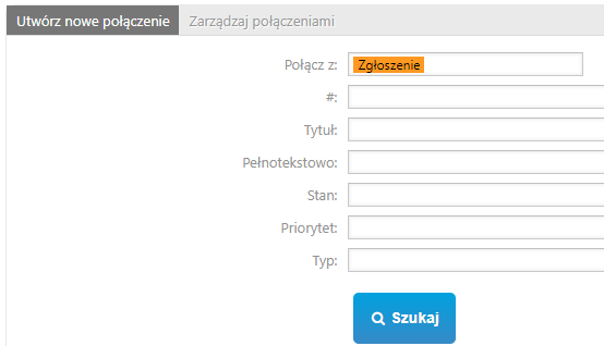 Łączenie zgłoszeń w systemie ticketowym